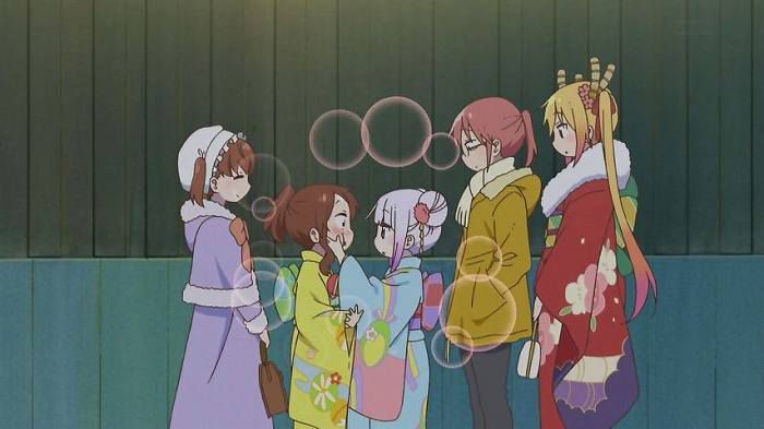 [Kobayashi's made Lagon: episode 11 "year-end and new year holidays! (Not comickeneta), capture 58