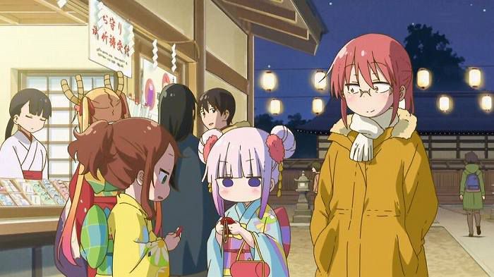 [Kobayashi's made Lagon: episode 11 "year-end and new year holidays! (Not comickeneta), capture 78