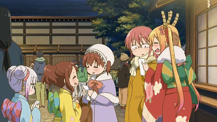 [Kobayashi's made Lagon: episode 11 "year-end and new year holidays! (Not comickeneta), capture 85