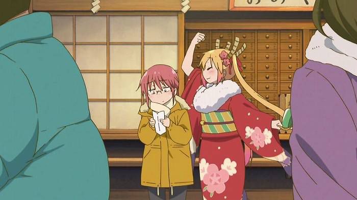 [Kobayashi's made Lagon: episode 11 "year-end and new year holidays! (Not comickeneta), capture 88