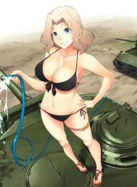 Girls & Panzer secondary erotic images Please oh. 33