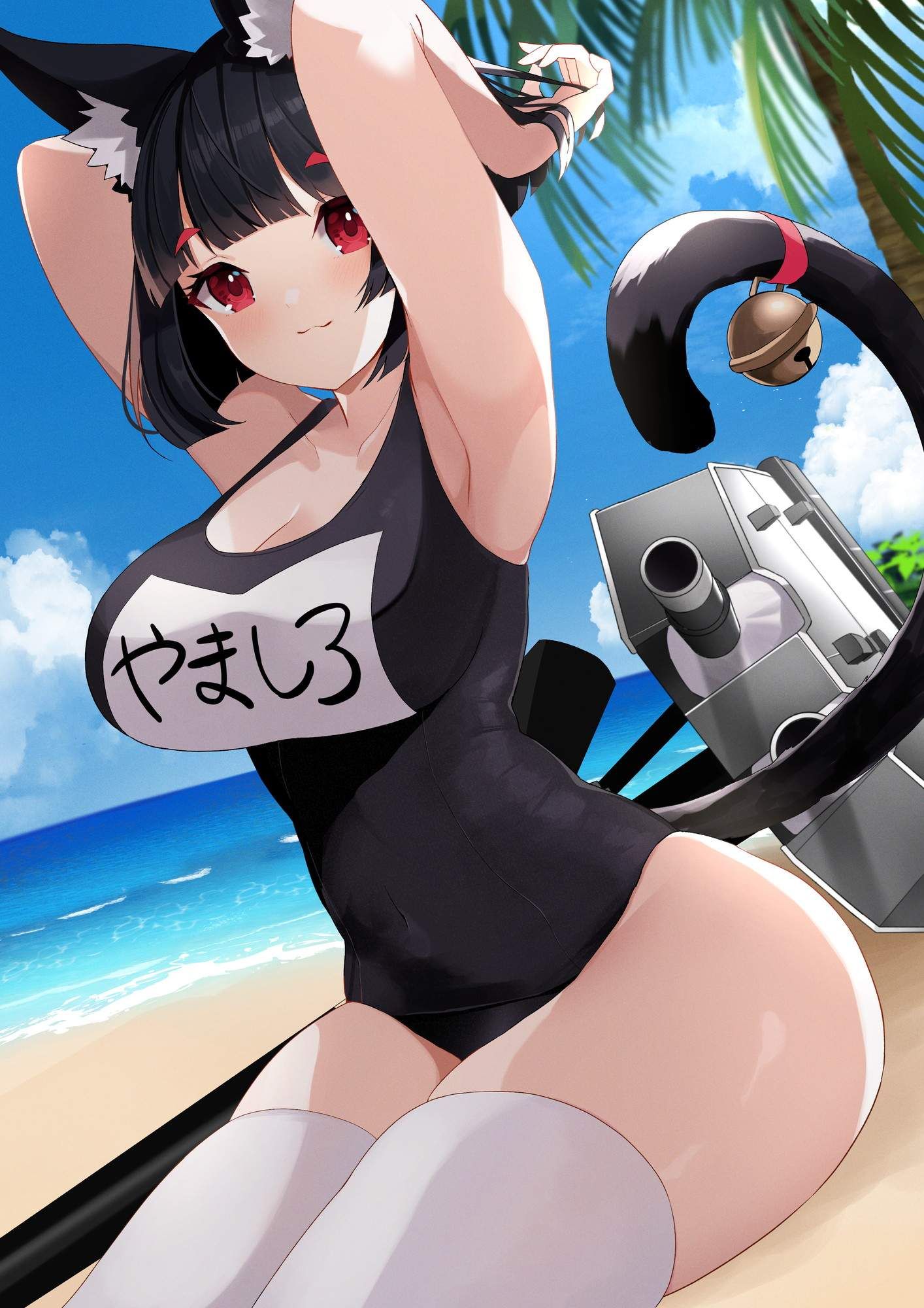 This is a two-dimensional erotic image of a girl wearing plump squirt water that says "This is no good..." 33