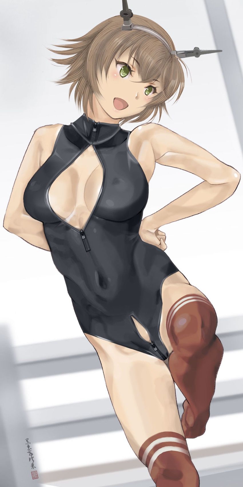 [Large image] from www biting open dimensional girl breast wearing a swimsuit is too erotic and want to put in there, such as (live) 16