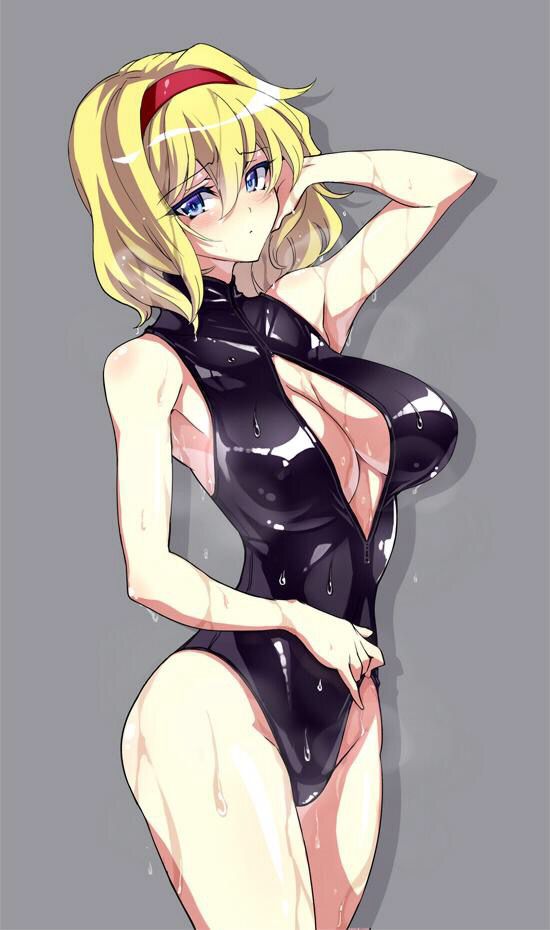 [Large image] from www biting open dimensional girl breast wearing a swimsuit is too erotic and want to put in there, such as (live) 65