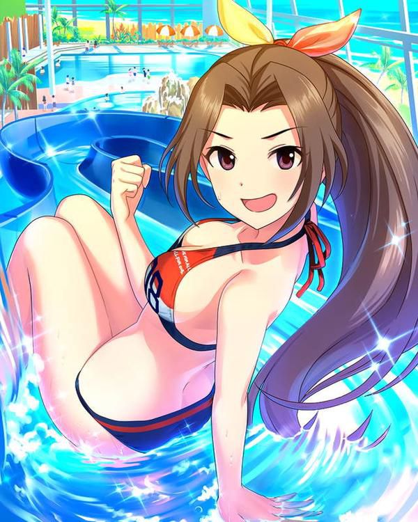[Large image] "Cinderella girls' swimsuit illustration too erotic, threw away the summer and think that's not a views www 2
