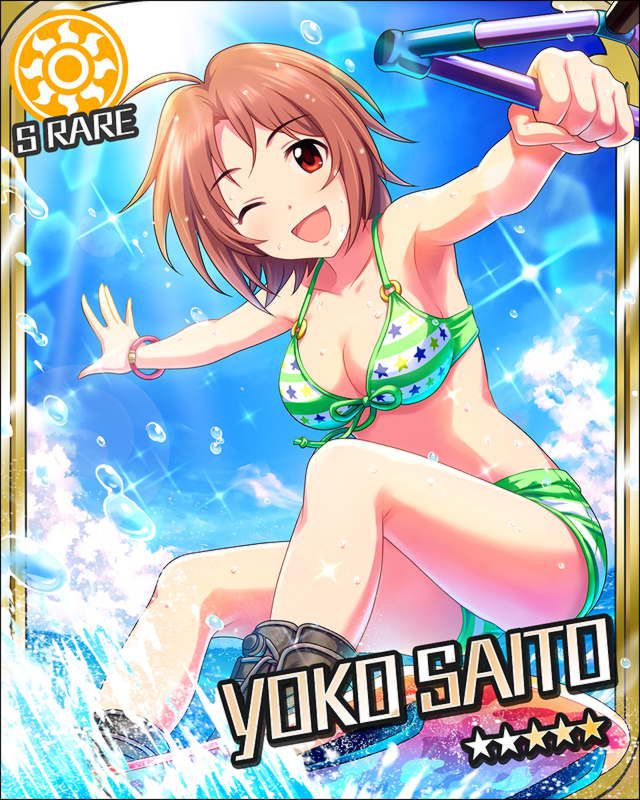 [Large image] "Cinderella girls' swimsuit illustration too erotic, threw away the summer and think that's not a views www 35