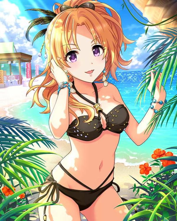 [Large image] "Cinderella girls' swimsuit illustration too erotic, threw away the summer and think that's not a views www 6