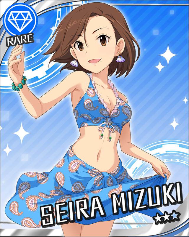 [Large image] "Cinderella girls' swimsuit illustration too erotic, threw away the summer and think that's not a views www 61