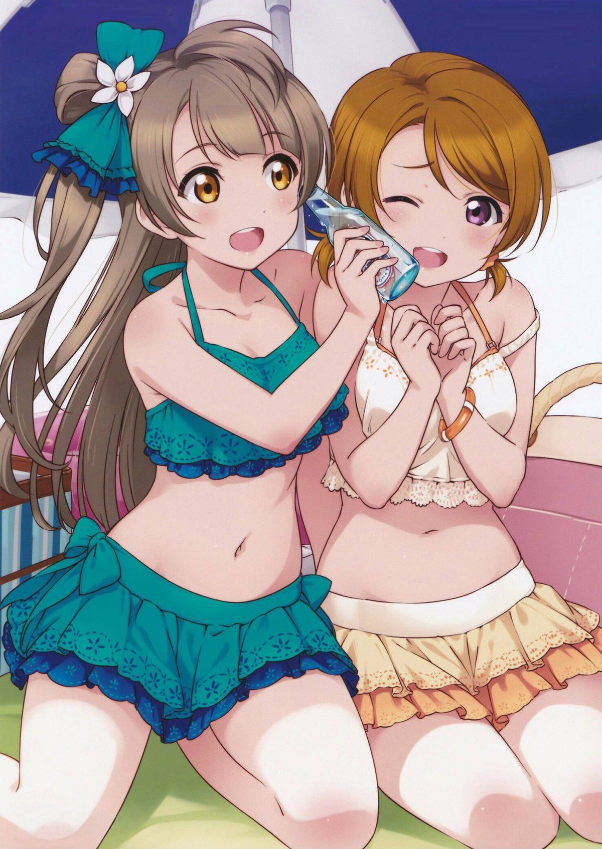 [Image is: "love live! "The girls Anime industry's leading erotic nomecha. body you're a www 4