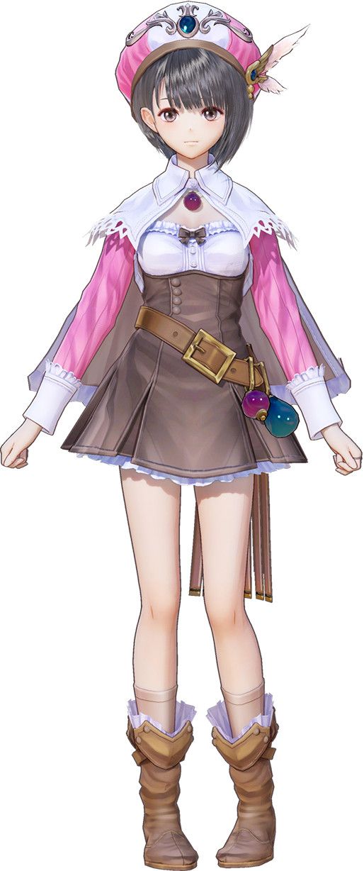 Atelier rorona costume becomes a hero girl's uniform "blue reflection, limited edition bonus DLC 2