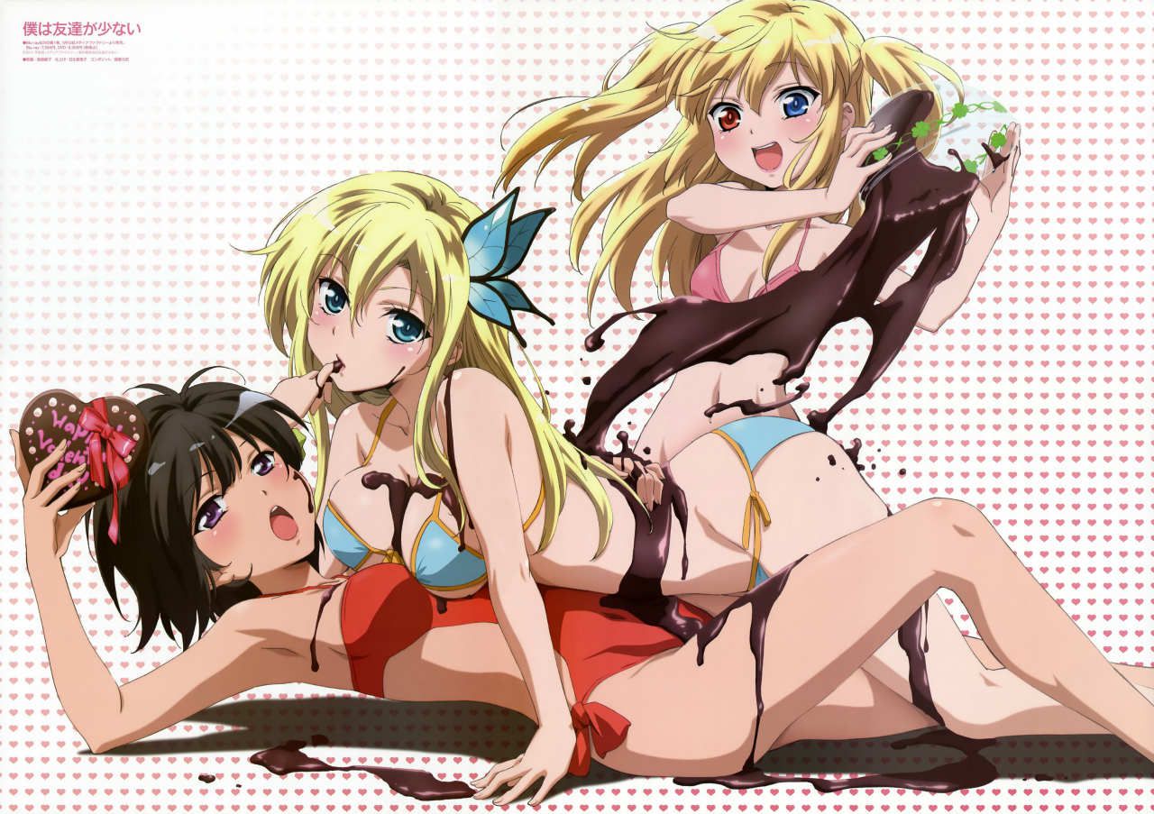 [25-two-dimensional] BOKU WA Tomodachi GA sukunai (haganai) of erotic images! Part 12 18