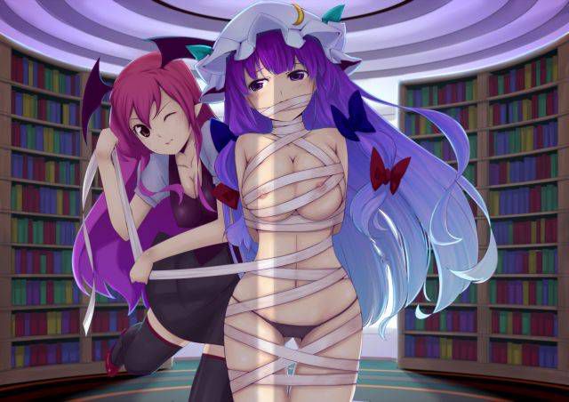 Touhou project patchouli knowledge's second erotic image part3 [touhou Project] 3