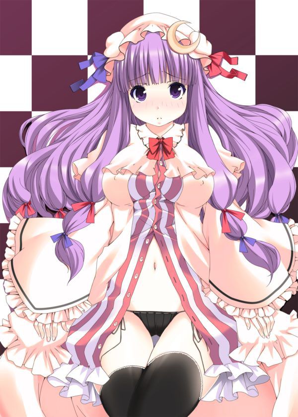 We review the erotic images [touhou Project: patchouli knowledge 19