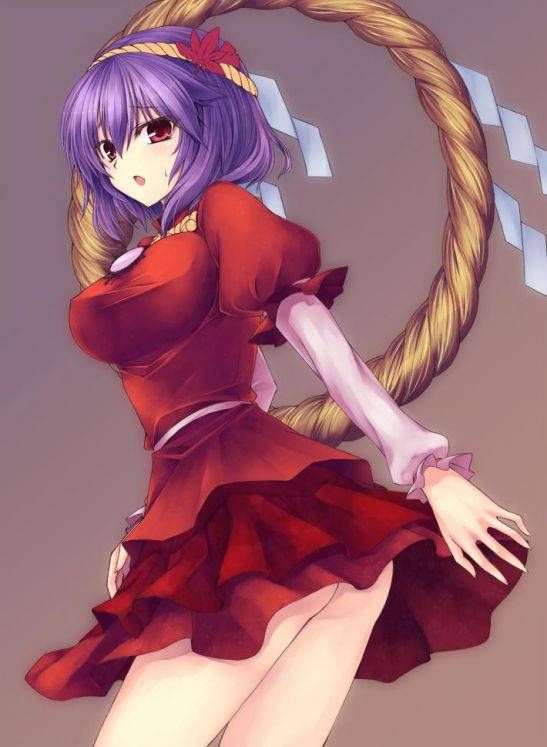 [Touhou Project: kanako Yasaka erotic images I tried 19