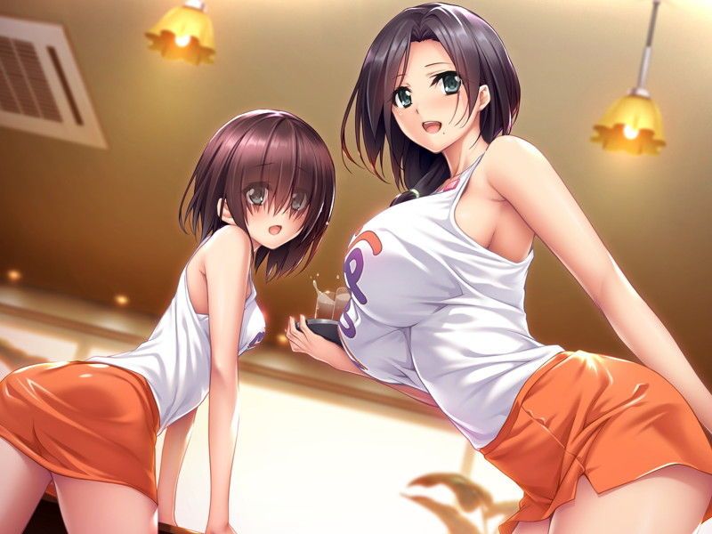 Your. breasts Cafe-mother daughter father Kos-of free CG 1