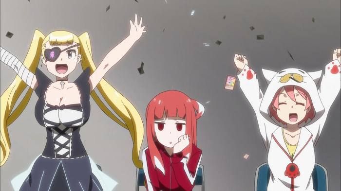 [AKIBA'S TRIP-THE ANIMATION-: Episode 9 "but ended up fighting in the card game! ' Capture 105