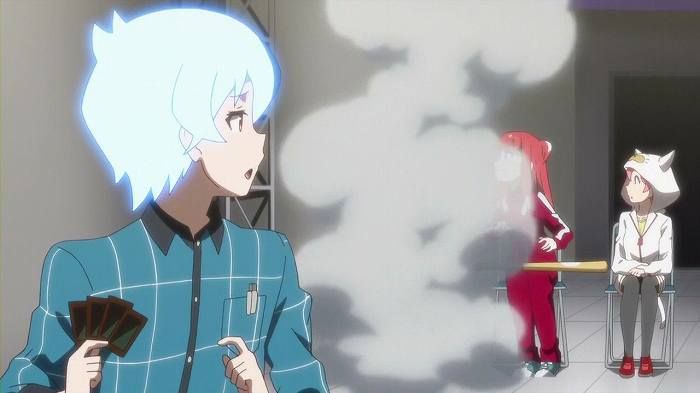[AKIBA'S TRIP-THE ANIMATION-: Episode 9 "but ended up fighting in the card game! ' Capture 87