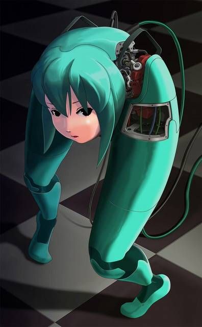 [53 pictures] two dimensional, woman robot, it's two-dimensional erotic fetish images. 9 [Mecha Musume] 14