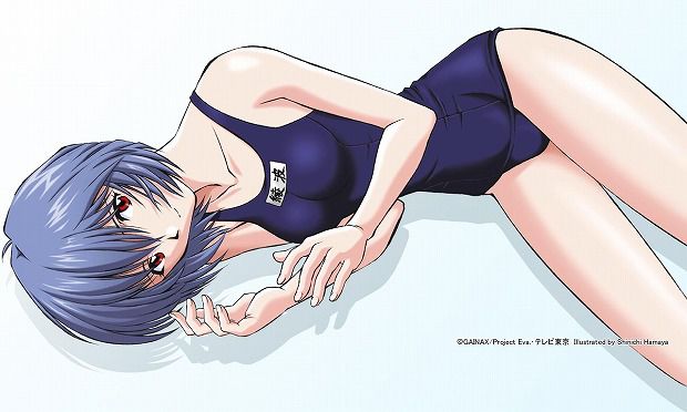 "New century Evangelion ' onapetto us! Ayanami REI swimsuit pictures 21