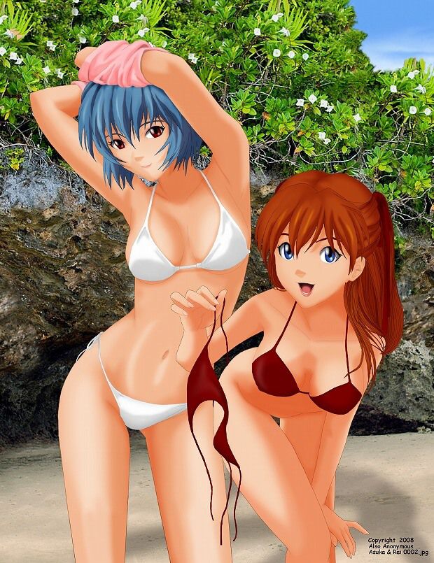"New century Evangelion ' onapetto us! Ayanami REI swimsuit pictures 8