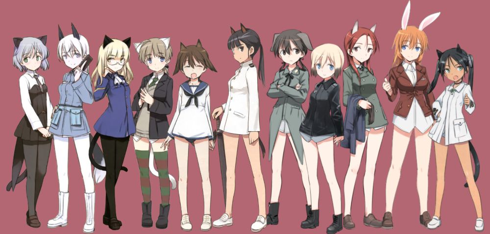 [Breaking] [strike Witches] new anime characters, all cute wwwwwww 12