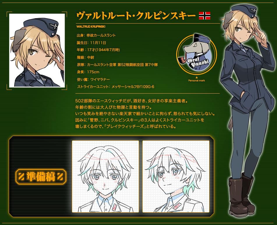 [Breaking] [strike Witches] new anime characters, all cute wwwwwww 9