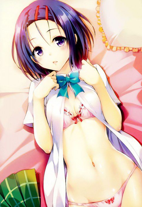 【Erotic Anime Summary】 Beautiful women and beautiful girls in underwear who want to while wearing them 【Secondary erotica】 2