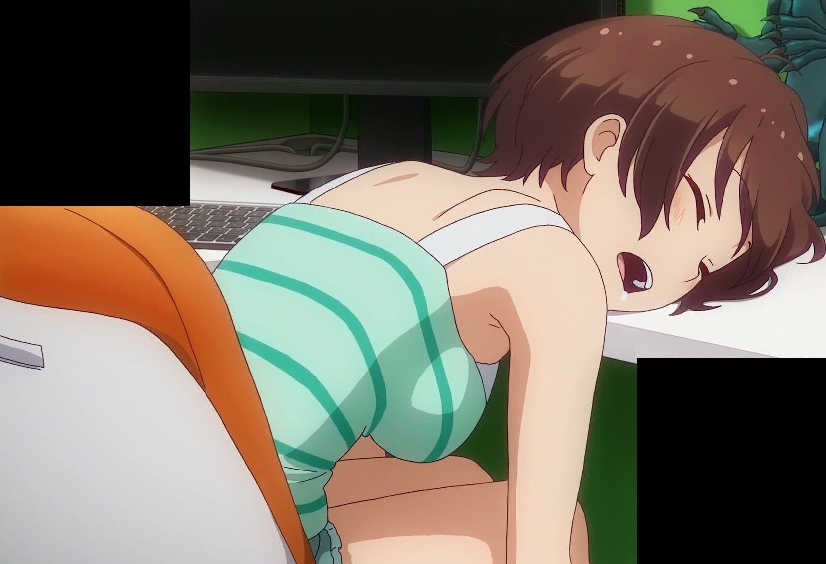 [Artificial mouth times] "NEW GAME! "Of all nine episodes, Yuri hifumi nude too たまらな of wwwwwwwww 24