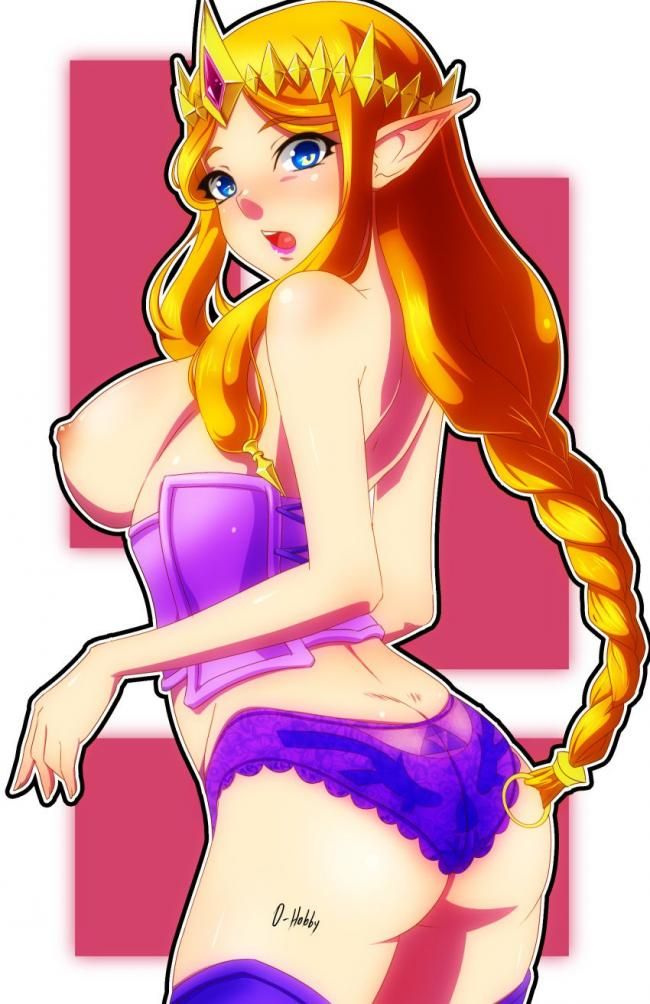 【The Legend of Zelda】Princess Zelda's free (free) secondary erotic image collection 4