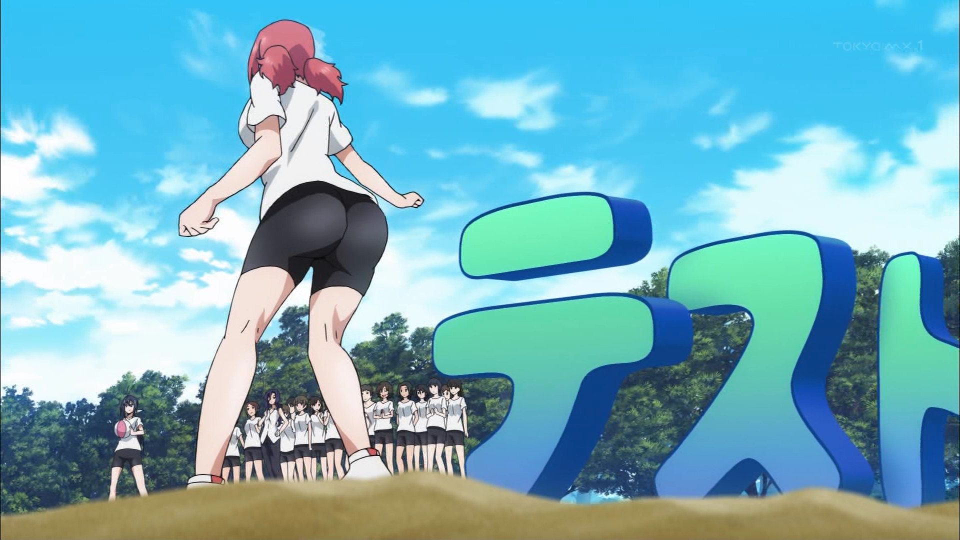 [Ah anime w] "competitive woman!!!!!!!!" Practice using 2 story, butt and breasts have always done in Rota wwwww 10