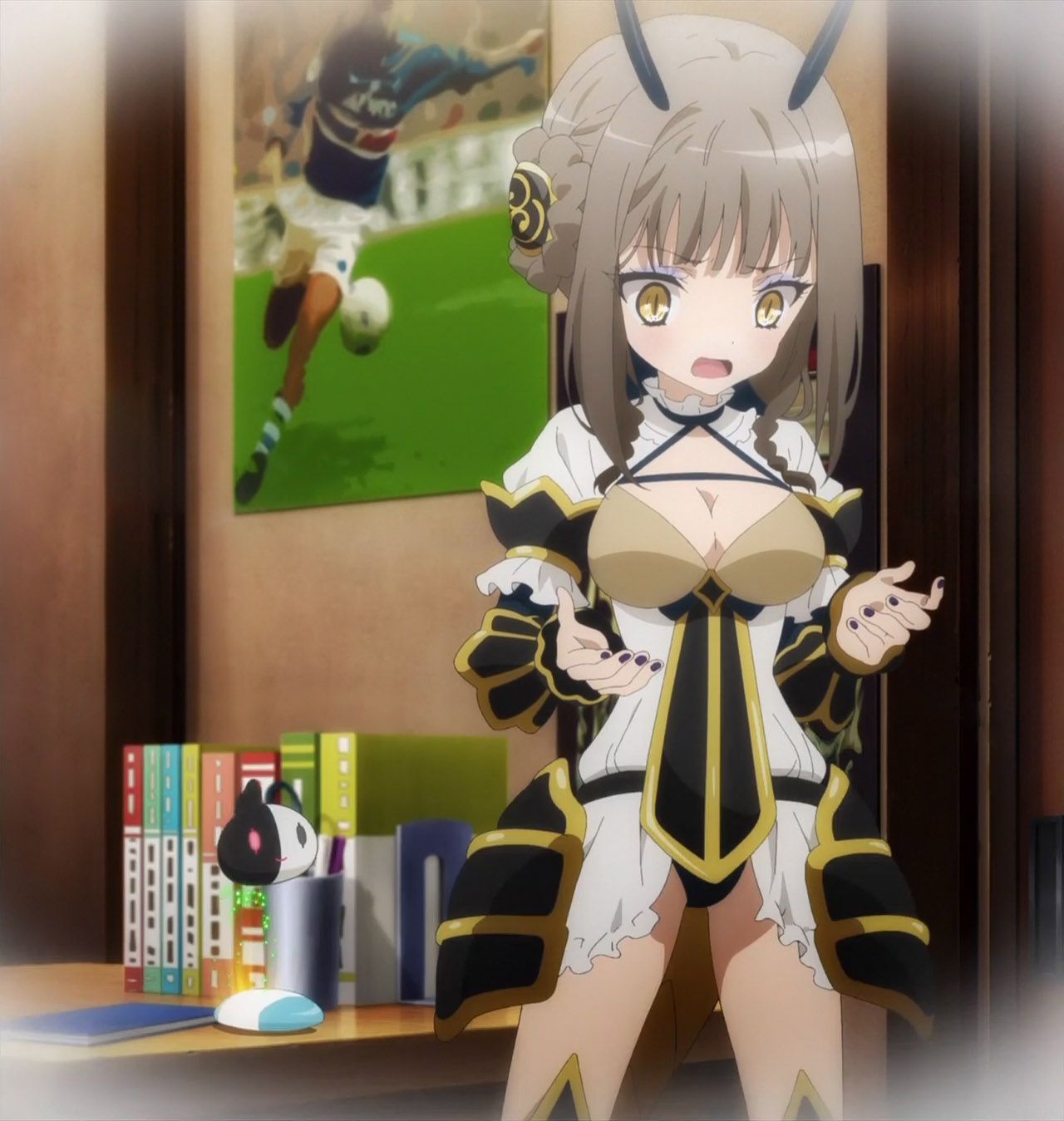 [Image] magical girl Pajamas La Pucelle-Chan cute too www wwwwwww 4