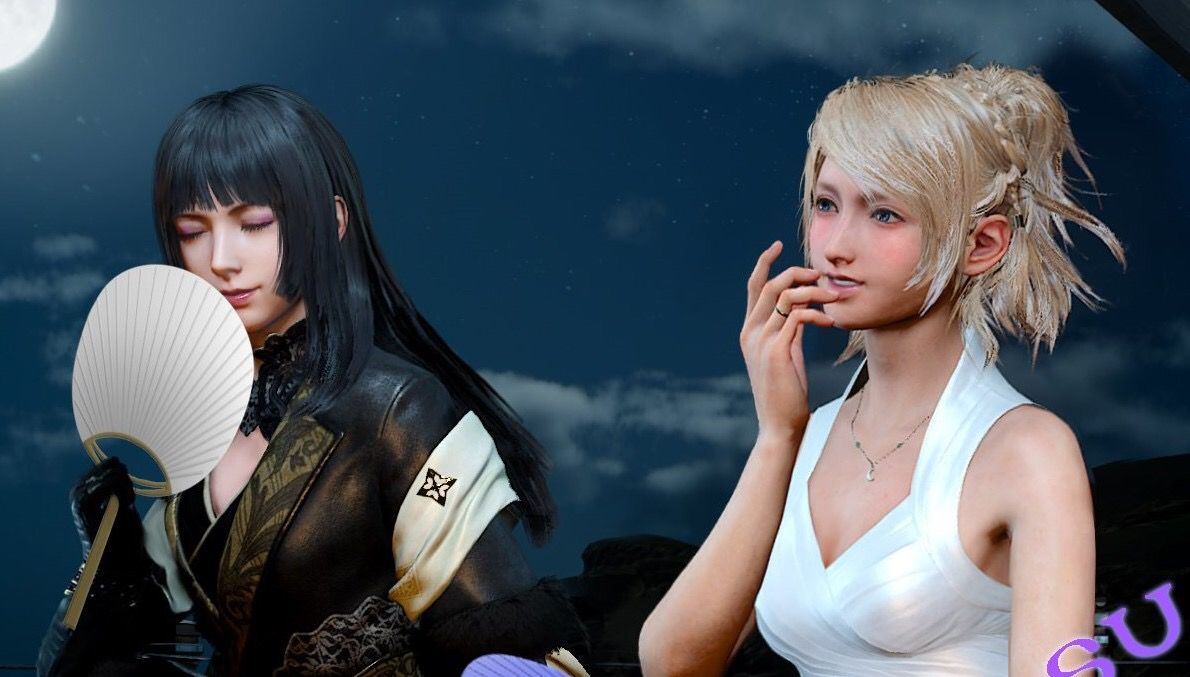 [Image is: FF15 woman character ello not of just that theory wwwwwwwwww 2