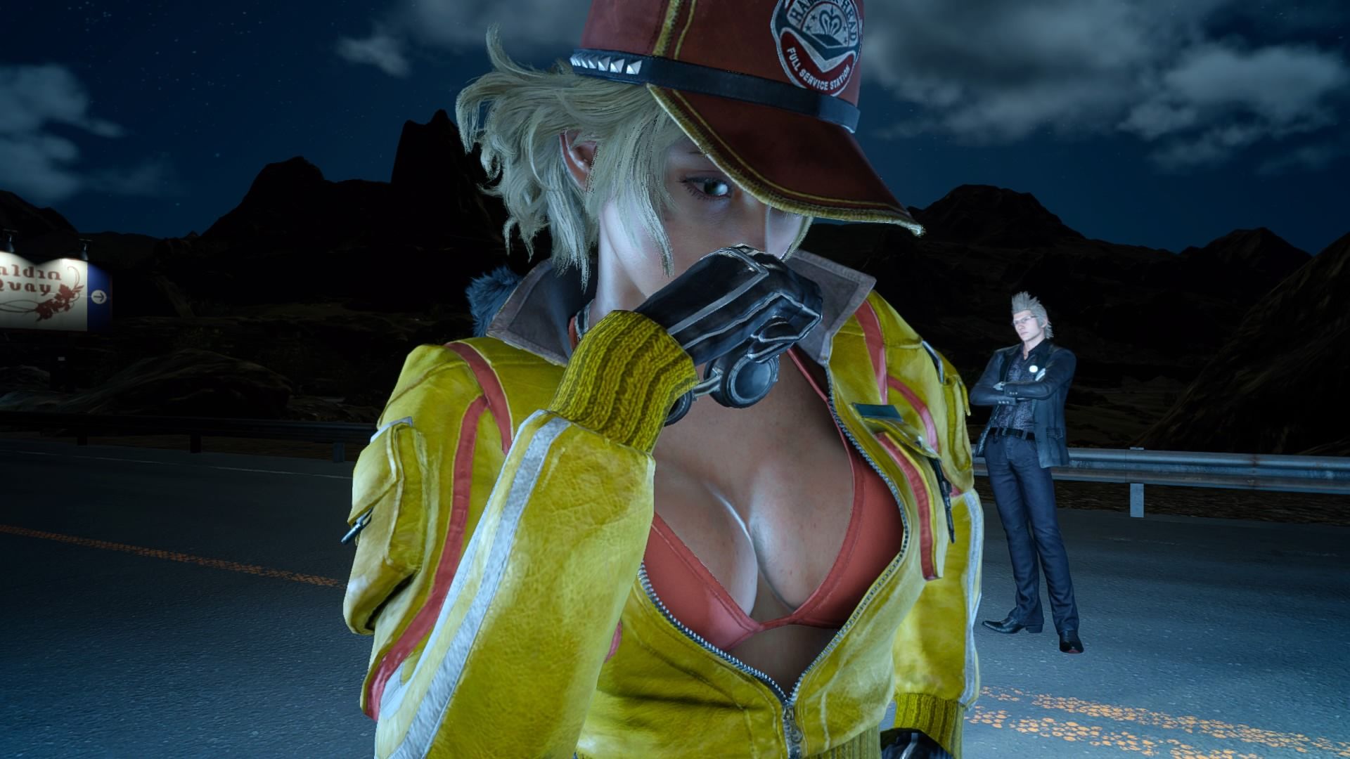 [Image is: FF15 woman character ello not of just that theory wwwwwwwwww 7