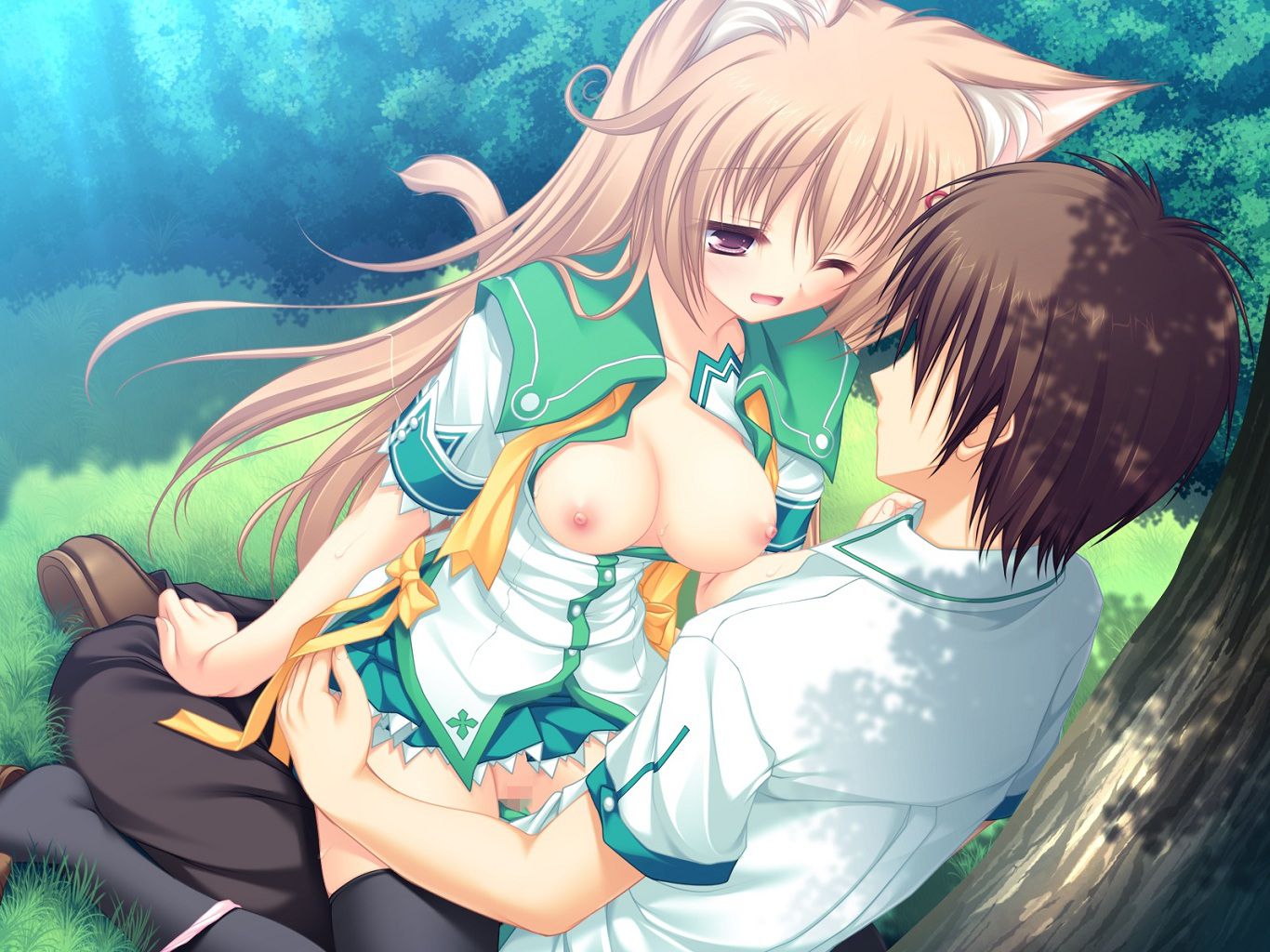[Secondary erotic images] at different ear position being so yareru! The beast of girl www 18