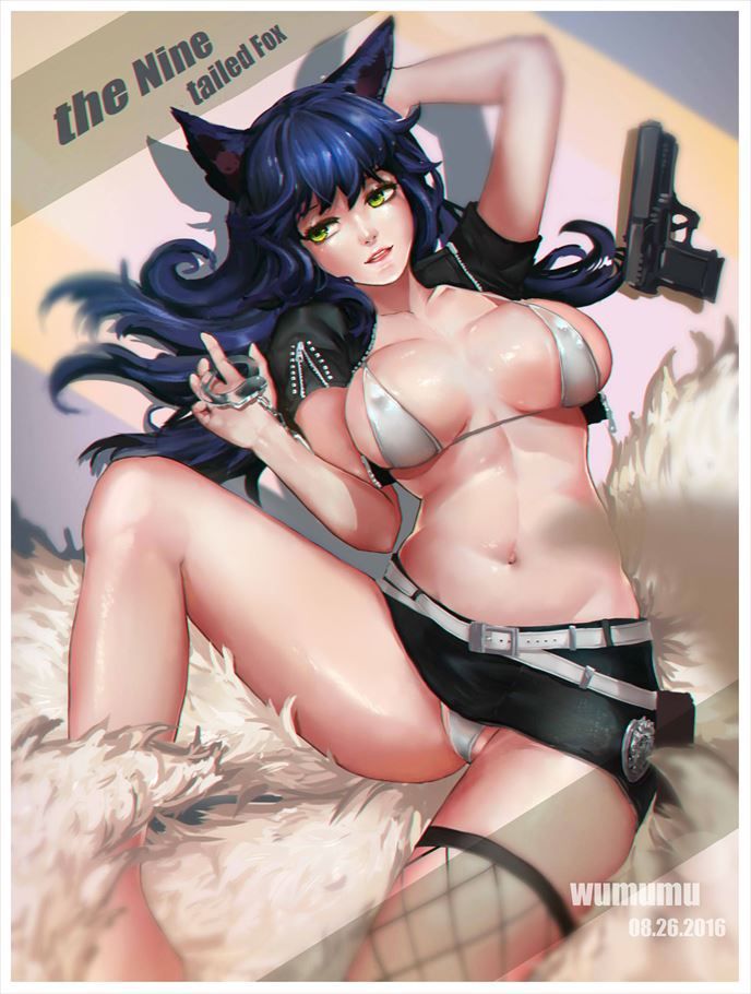 LOL Ahri (Ali) of 100 erotic images [League of legend (League of Legends): 84