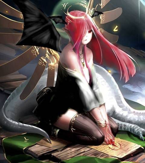 It's a two-dimensional erotic images of female demon succubus [50 pictures]. 13 [IMMA] 44