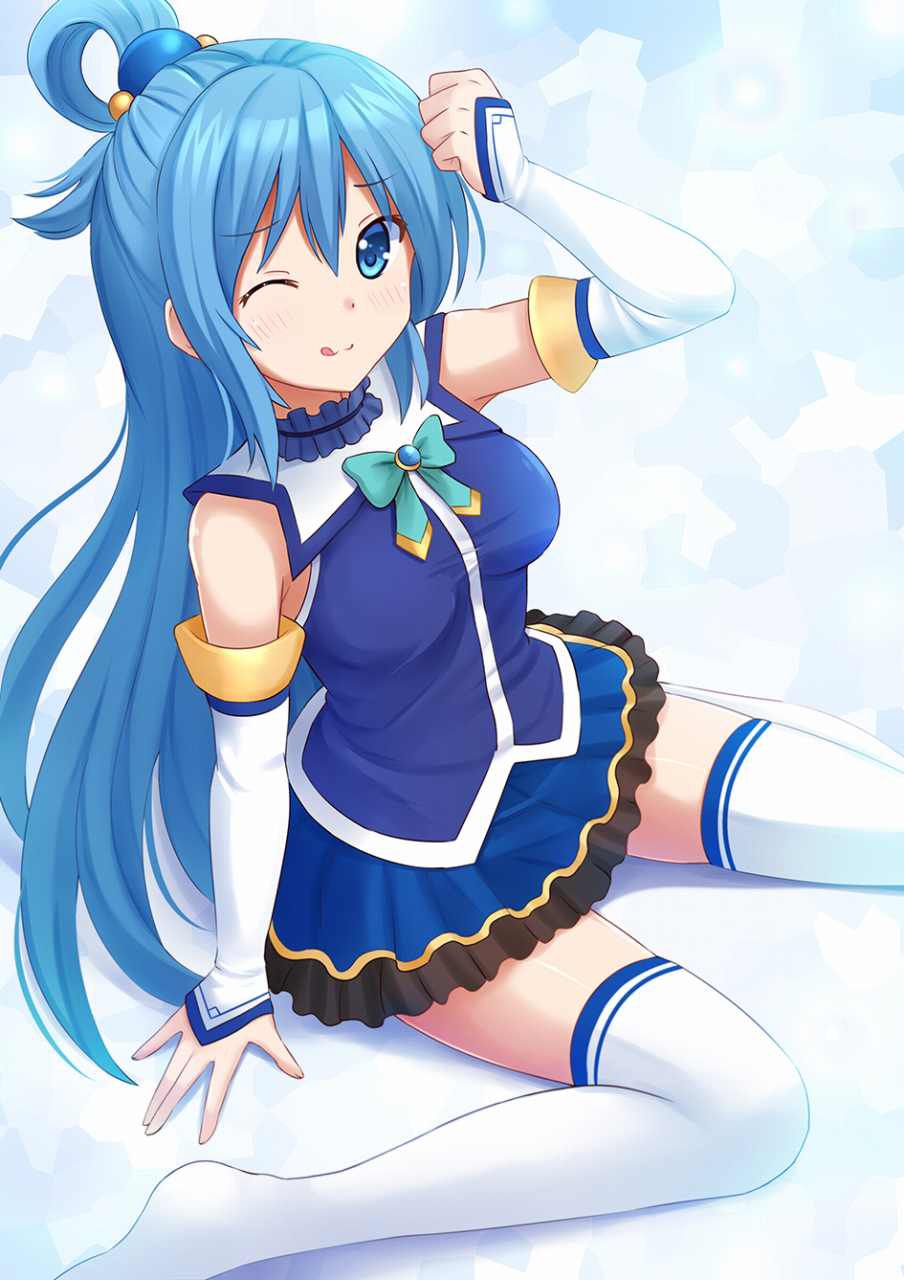 [This should already] summary of Megami Aqua image. Or was I wearing not...? (This wonderful world to bless!) 2