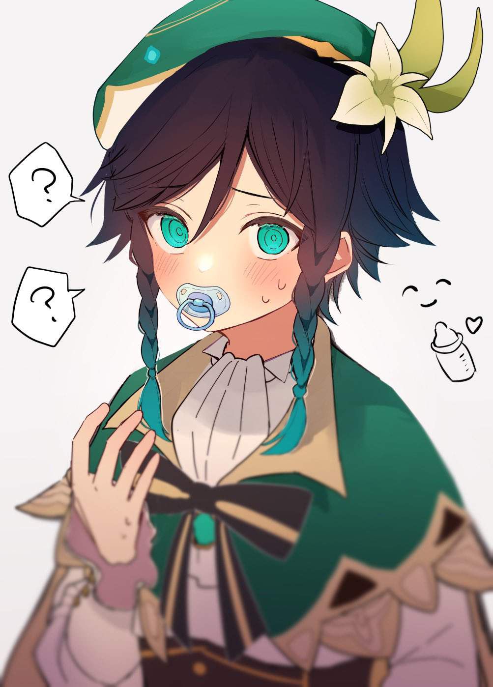 【Ekechan】Secondary erotic image of a girl sucking on a pacifier 13