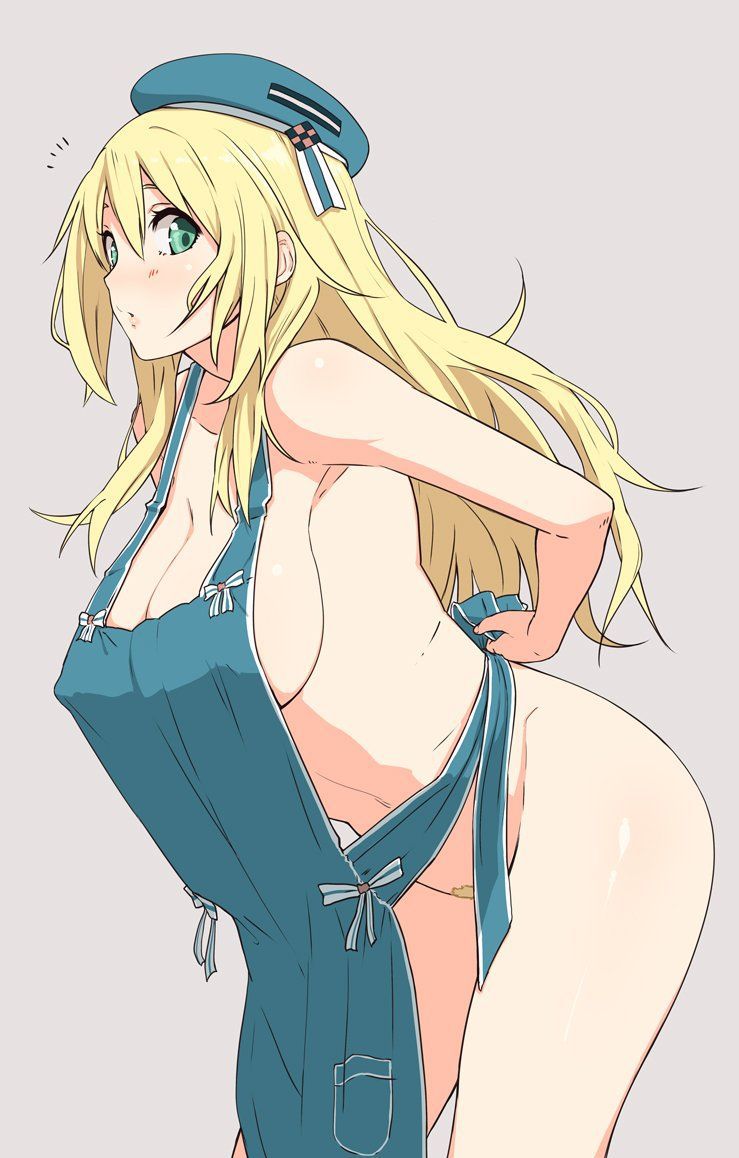 Cute naked apron of two-dimensional pictures. 11