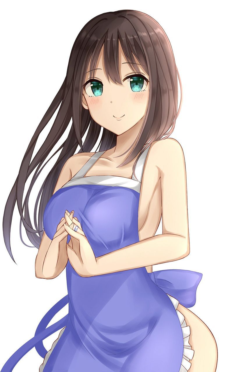 Cute naked apron of two-dimensional pictures. 2