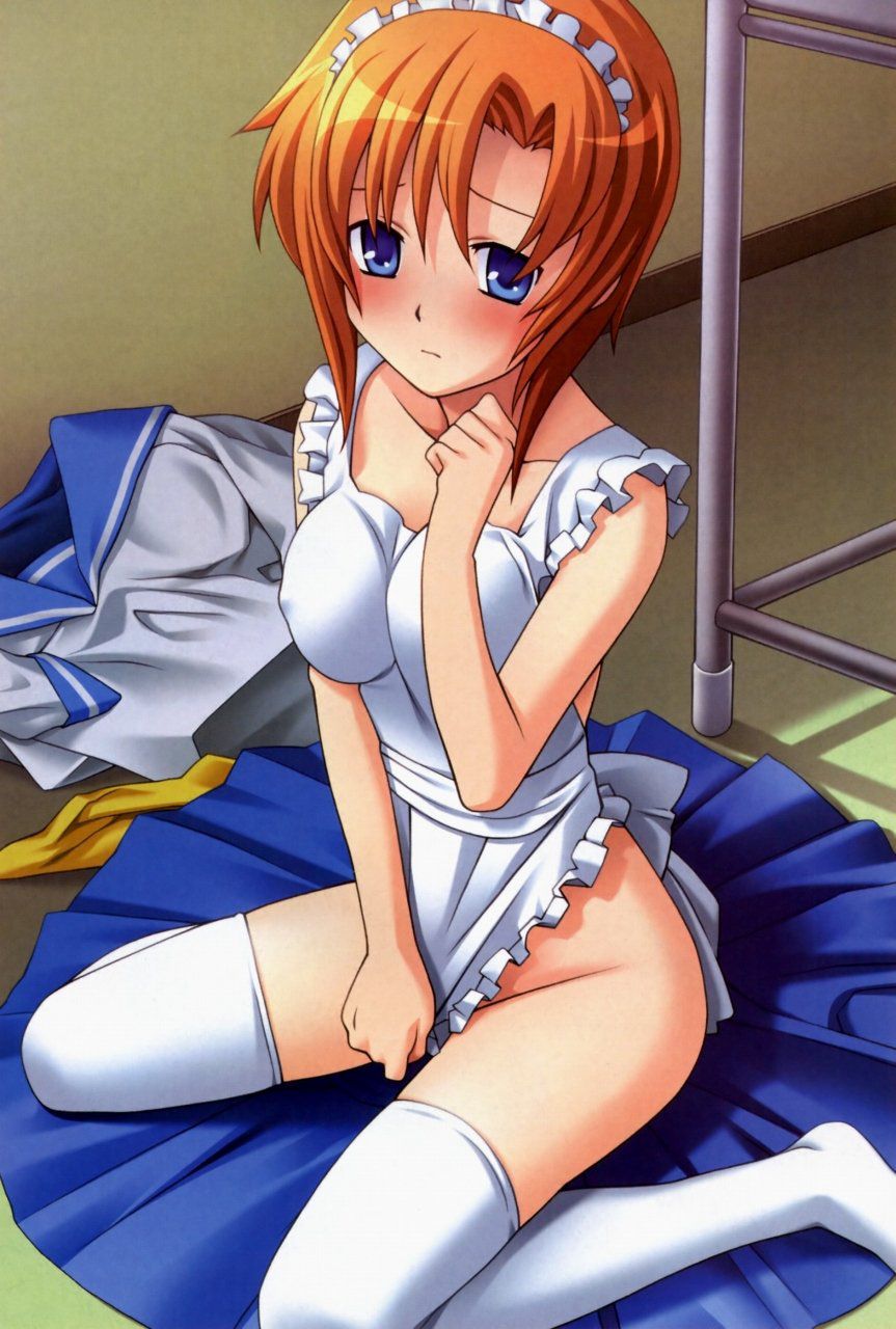 Cute naked apron of two-dimensional pictures. 5