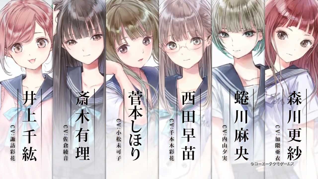 "Blue reflection' girl erotic not shower scenes and underwear, Yuri, was breasts massaged and 13