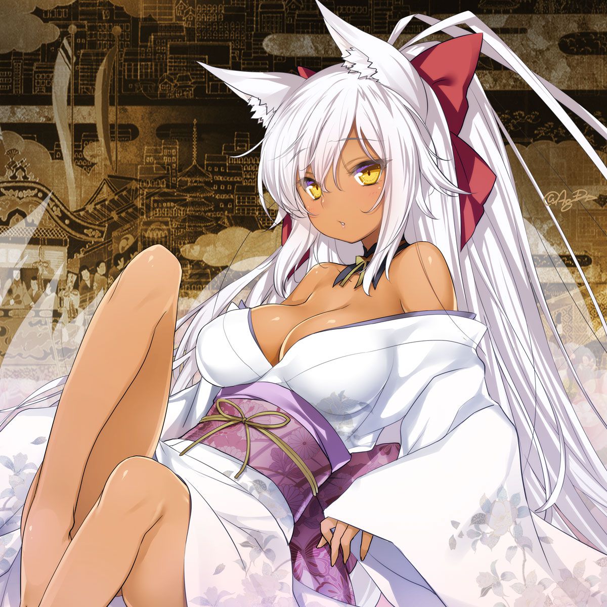 Silver-haired erotic & MoE pictures! 9