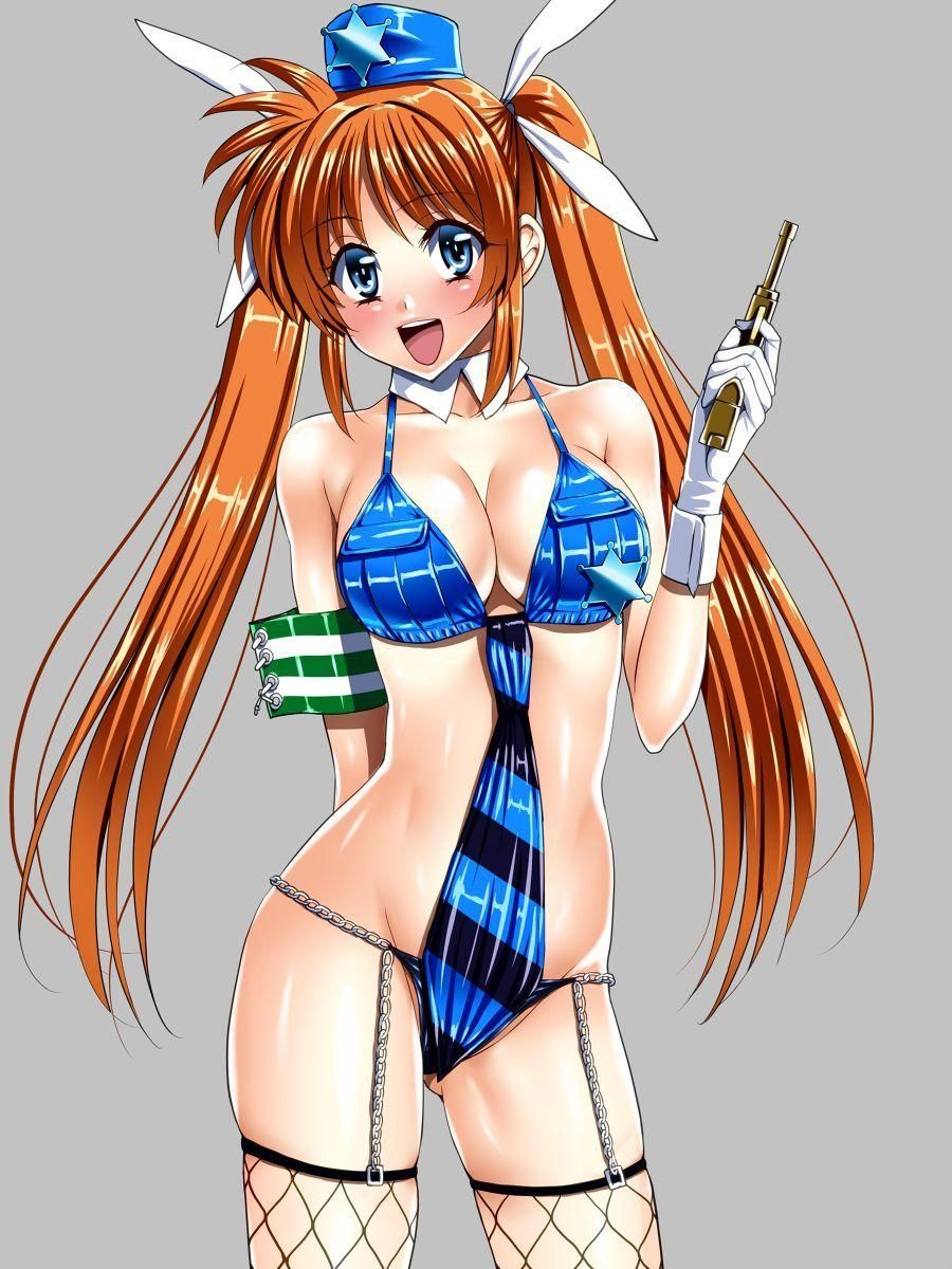 I want to pull out with the secondary erotic image of magical girl Lyrical Nanoha! 15