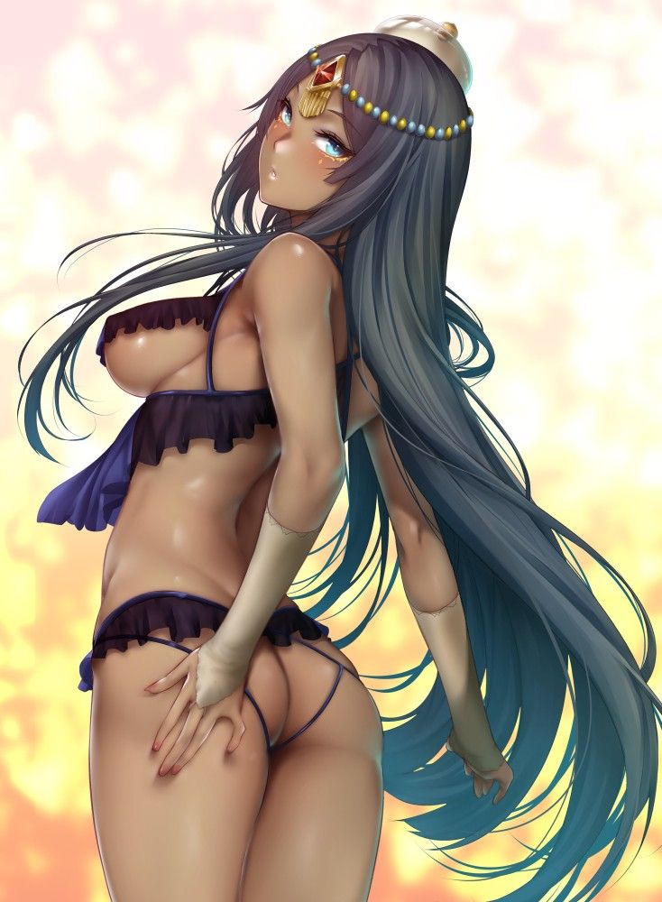 【Erotic Anime Summary】 Brown Skin Color Carefree Beauty and Beautiful Girls 【Secondary Erotic】 5