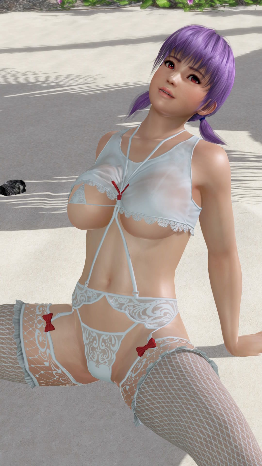 Photo session with DOAX3 new swimsuit "clam" (ayane ver.) 17