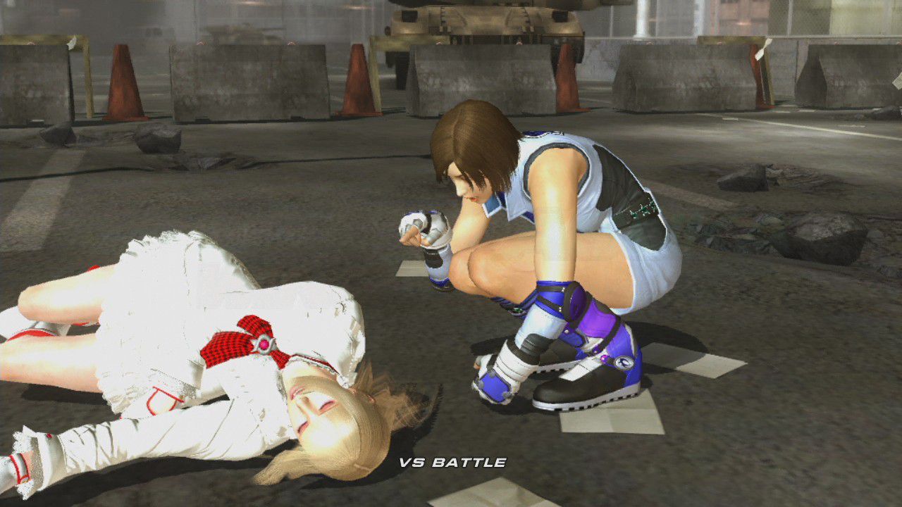 Tekken 6 Lili defeat scene 1