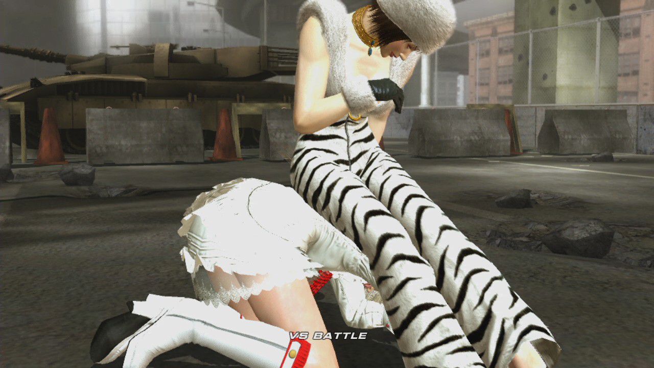 Tekken 6 Lili defeat scene 11