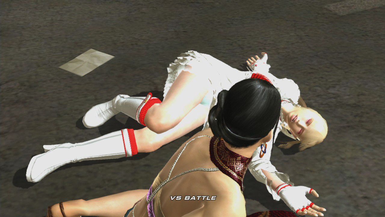 Tekken 6 Lili defeat scene 17