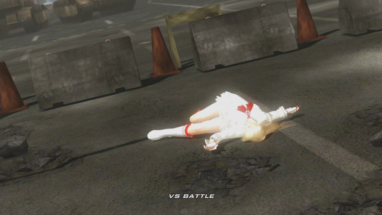 Tekken 6 Lili defeat scene 5